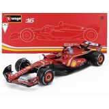 Formule 1 Ferrari SF-24 #16 Team Scuderia Ferrari Winner GP Monza (I) 2024 C. Leclerc + Showcase - 1:18 - Bburago Formule 1 Ferrari SF-24 #16 Team Scuderia Ferrari Winner GP Monza (I) 2024 C. Leclerc + Showcase - 1:18 - Bburago