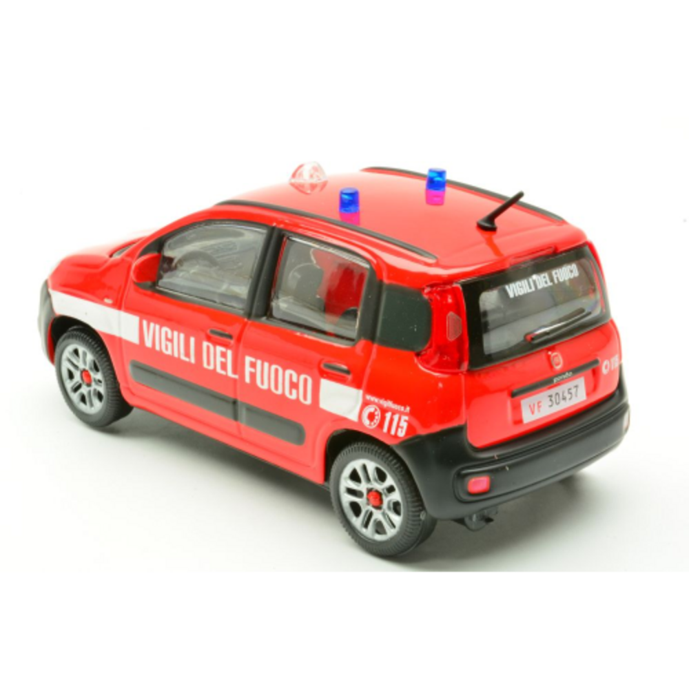 Fiat Fiat Nuova Panda Fire Department - 1:24 - Bburago Fiat Fiat Nuova Panda Fire Department - 1:24 - Bburago