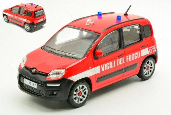 Fiat Fiat Nuova Panda Fire Department - 1:24 - Bburago Fiat Fiat Nuova Panda Fire Department - 1:24 - Bburago