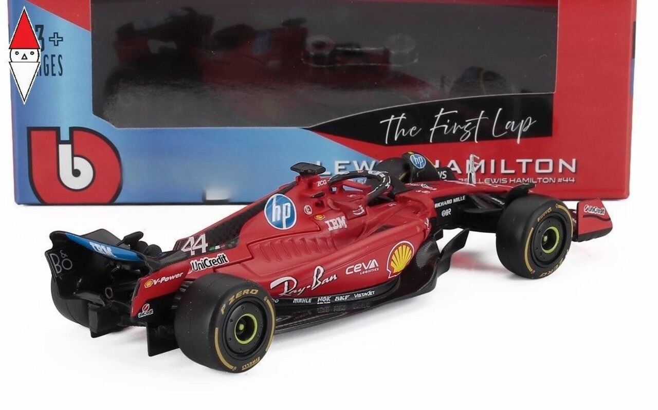 Formule 1 Scuderia Ferrari SF-23 #44 Ferrari HP Test Fiorano 2025 (L.Hamilton) - 1:43 - Bburago