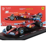 Formule 1 Ferrari F1-75 #16 Team Scuderia Ferrari 3rd GP Miami 2024 + Pilot + Showcase (C.Leclerc) - 1:43 - Bburago Formule 1 Ferrari F1-75 #16 Team Scuderia Ferrari 3rd GP Miami 2024 + Pilot + Showcase (C.Leclerc) - 1:43 - Bburago