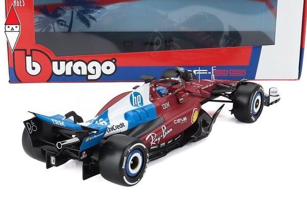 Formule 1 Ferrari SF25 #16 Team Scuderia Ferrari GPMiami 2025 (Charles Leclerc) - 1:18 - Bburago Formule 1 Ferrari SF25 #16 Team Scuderia Ferrari GPMiami 2025 (Charles Leclerc) - 1:18 - Bburago