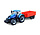 New Holland T7.315 Tractor + Tipping Trailer 2 Axle - 1:50 - Bburago