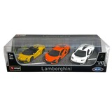 Lamborghini Lamborghini SET 3x: Revuelto Hybrid 2023 + Aventador Roadster 2018 + Countach LPi 800-4 2021 - 1:43 - Bburago Lamborghini Lamborghini SET 3x: Revuelto Hybrid 2023 + Aventador Roadster 2018 + Countach LPi 800-4 2021 - 1:43 - Bburago