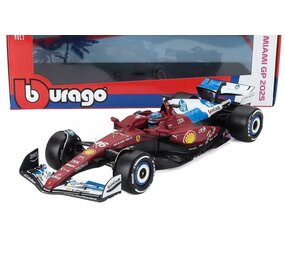 Formule 1 Ferrari SF-25 #16 Team Scuderia Ferrari HP GP Miami 2025 (C.Leclerc) -1:43 - Bburago Formule 1 Ferrari SF-25 #16 Team Scuderia Ferrari HP GP Miami 2025 (C.Leclerc) -1:43 - Bburago