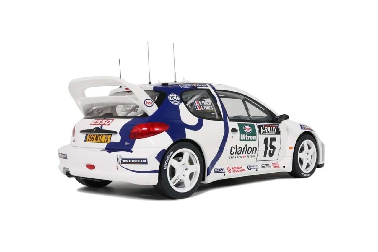Peugeot Peugeot 206 WRC #15 Rallye Tour de Corse 1999 - 1:12 - Otto Mobile Models