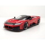 Ferrari Ferrari F80 2024 (Silver Black Wheels) - 1:18 - Bburago
