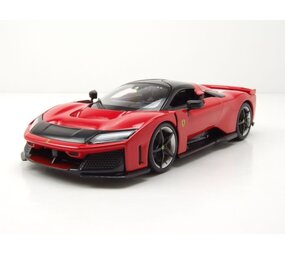 Ferrari Ferrari F80 2024 (Silver Black Wheels) - 1:18 - Bburago Ferrari Ferrari F80 2024 (Silver Black Wheels) - 1:18 - Bburago