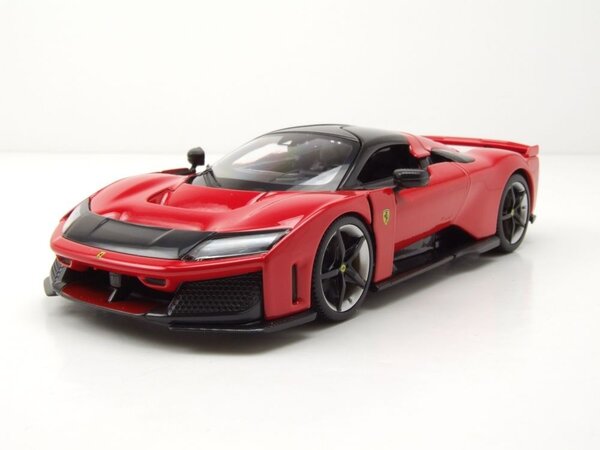 Ferrari Ferrari F80 2024 (Silver Black Wheels) - 1:18 - Bburago Ferrari Ferrari F80 2024 (Silver Black Wheels) - 1:18 - Bburago