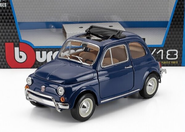 Fiat Fiat 500L Open Roof 1968 - 1:18 - Bburago