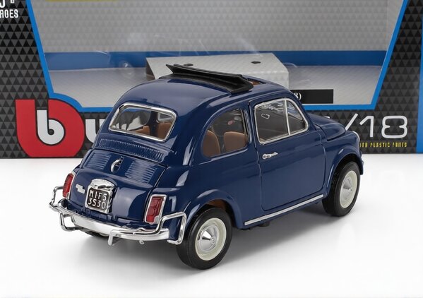 Fiat Fiat 500L Open Roof 1968 - 1:18 - Bburago