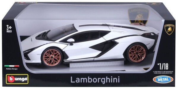 Lamborghini Lamborghini Sián FKP 37 Hybrid 2020 - 1:18 - Bburago Lamborghini Lamborghini Sián FKP 37 Hybrid 2020 - 1:18 - Bburago