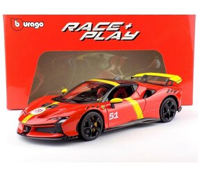 Ferrari Ferrari SF90 XX #51 24H Le Mans Winner Livery + Showcase - 1:18 - Bburago