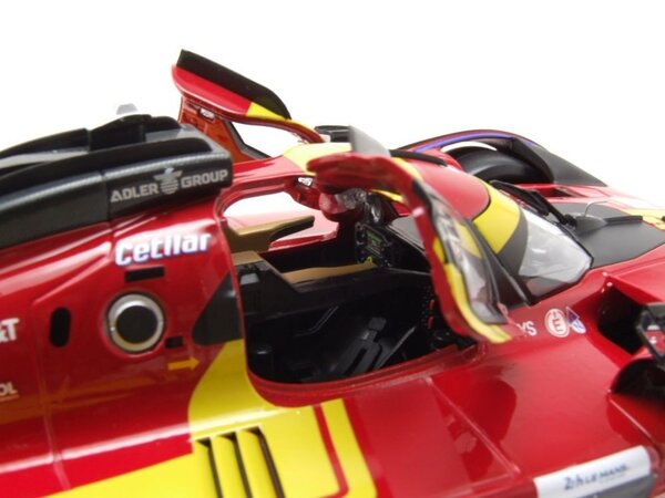 Ferrari Ferrari 499P 3.0L Turbo V6 #50 24H Le Mans 2025 - 1:18 - Bburago Ferrari Ferrari 499P 3.0L Turbo V6 #50 24H Le Mans 2025 - 1:18 - Bburago