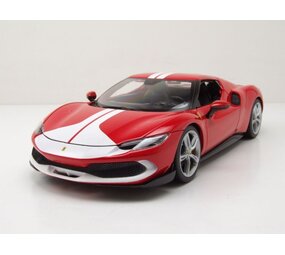 Ferrari Ferrari 296 GTB 2022 - 1:18 - Bburago Ferrari Ferrari 296 GTB 2022 - 1:18 - Bburago