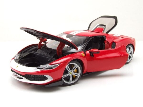Ferrari Ferrari 296 GTB 2022 - 1:18 - Bburago Ferrari Ferrari 296 GTB 2022 - 1:18 - Bburago