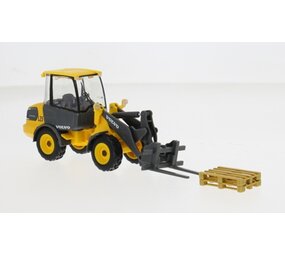 Volvo Volvo L25H Wheel Loader Forklift - 1:50 - Bburago
