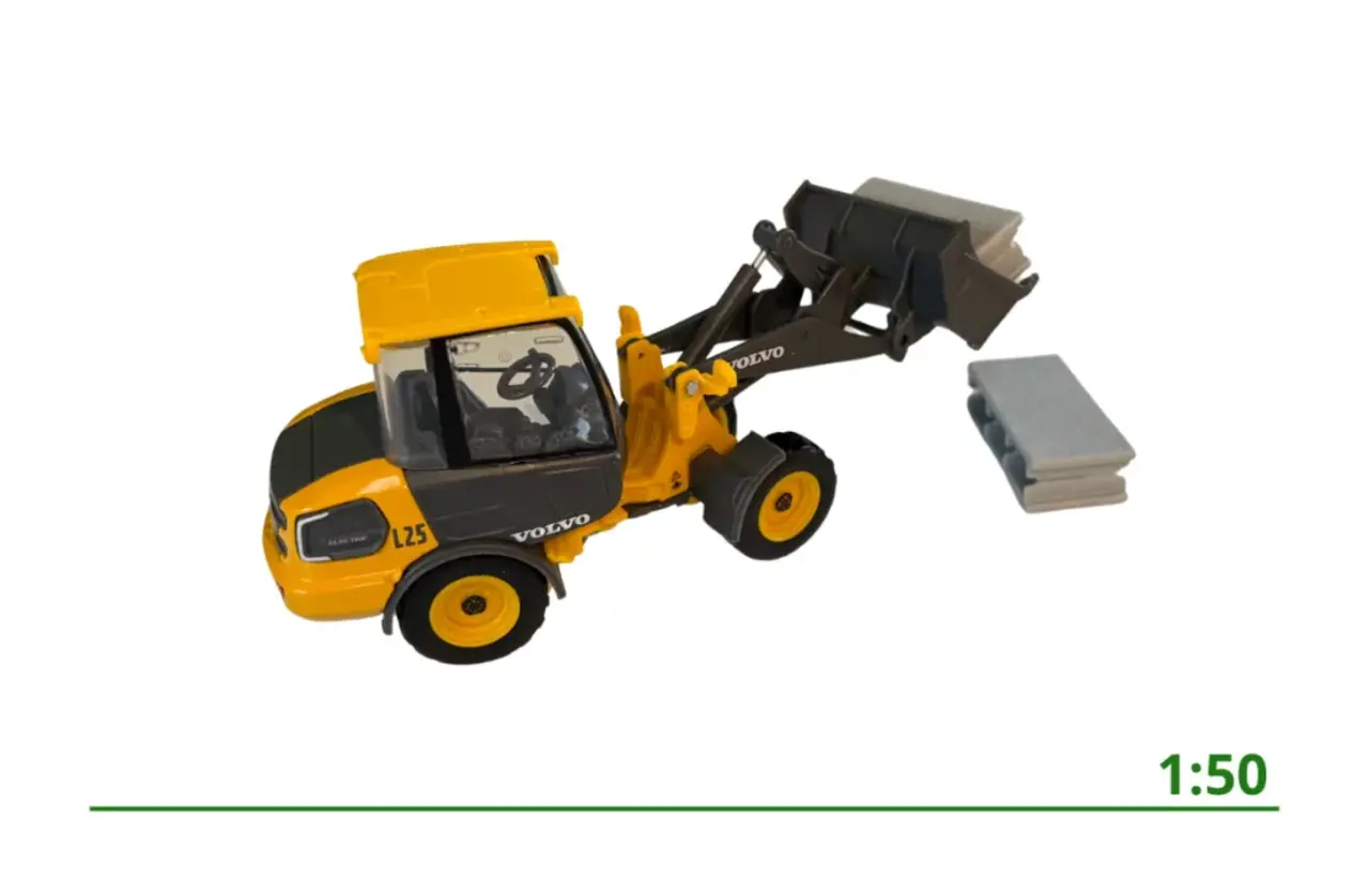 Volvo Volvo L25H Wheel Scraper 2010 - 1:50 - Bburago Volvo Volvo L25H Wheel Scraper 2010 - 1:50 - Bburago