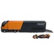 Mercedes-Benz Mercedes-Benz Actros Gigaspace Tractor 4x2 + Semi Car Transporter 3 Axle + F1 McLaren MCL38 #4 L.Norris - 1:43 - Bburago Mercedes-Benz Mercedes-Benz Actros Gigaspace Tractor 4x2 + Semi Car Transporter 3 Axle + F1 McLaren MCL38 #4 L.Norris - 1:43 - Bburago