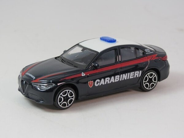 Alfa Romeo Alfa Romeo Giulia 2015 'Carabinieri' - 1:43 - Bburago Alfa Romeo Alfa Romeo Giulia 2015 'Carabinieri' - 1:43 - Bburago