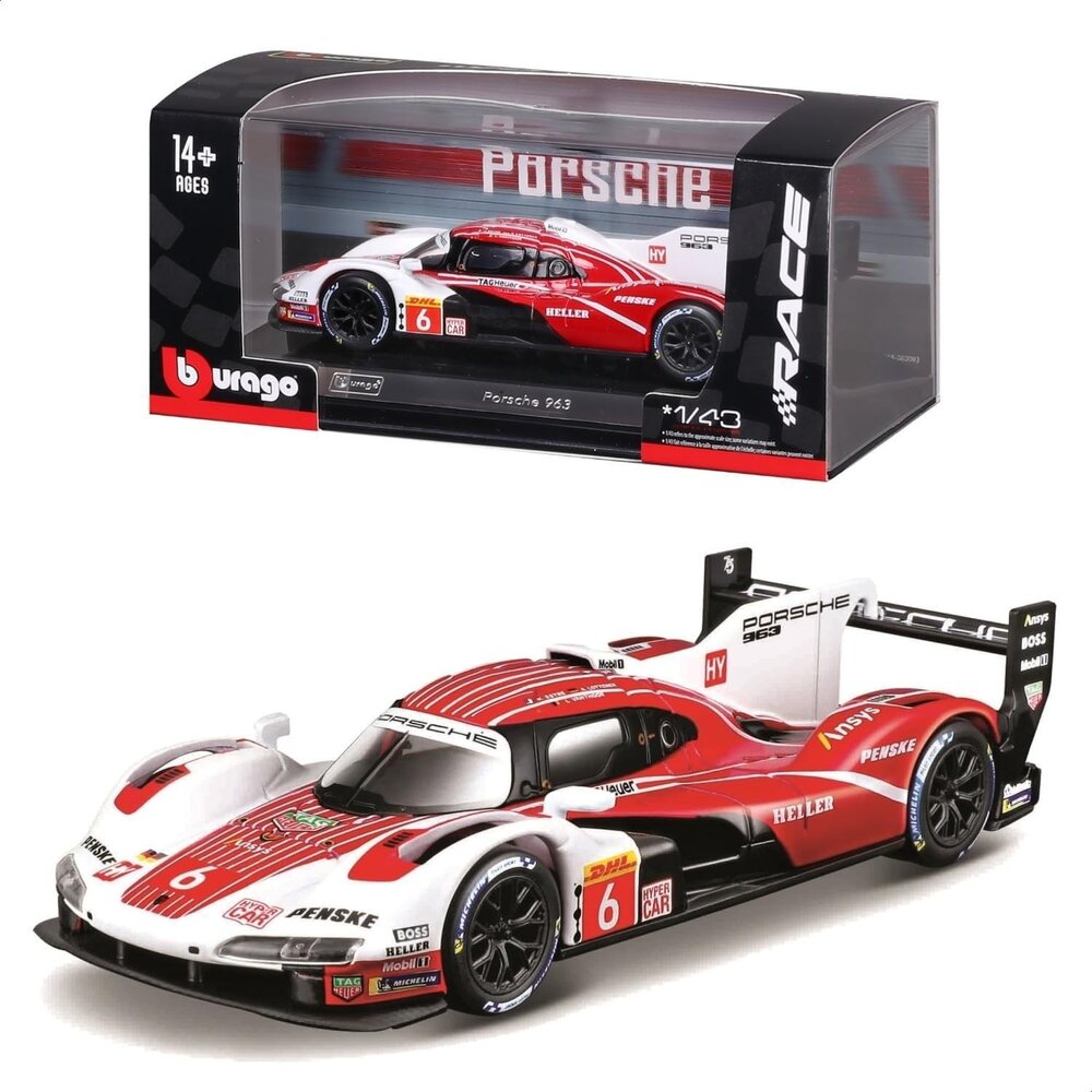Porsche Porsche Penske 963 #6 2024 - 1:43 - Bburago Porsche Porsche Penske 963 #6 2024 - 1:43 - Bburago