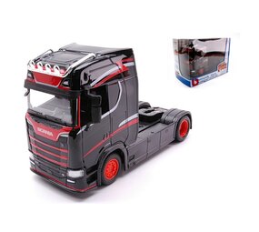 Volvo Scania S730 Highline Cab Tractor 4x2 - 1:43 - Bburago Volvo Scania S730 Highline Cab Tractor 4x2 - 1:43 - Bburago