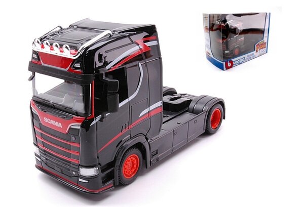 Volvo Scania S730 Highline Cab Tractor 4x2 - 1:43 - Bburago Volvo Scania S730 Highline Cab Tractor 4x2 - 1:43 - Bburago