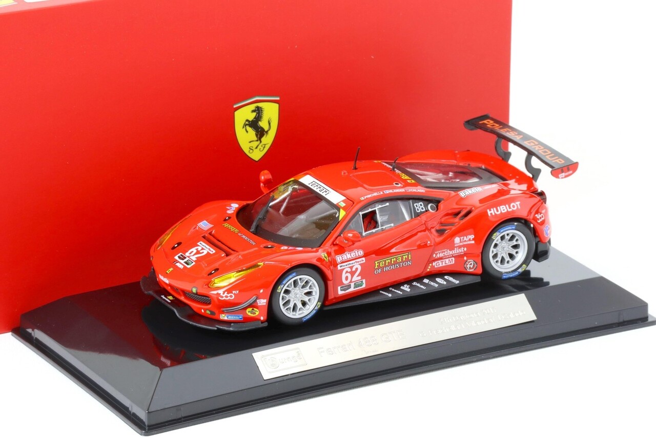 Ferrari Ferrari 488 GTE V8 Team RISI #62 24H Daytona 2017 - 1:43 - Bburago
