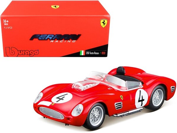 Ferrari Ferrari 250 Testa Rossa #4 1000Km Nürburgring 1959 - 1:43 - Bburago