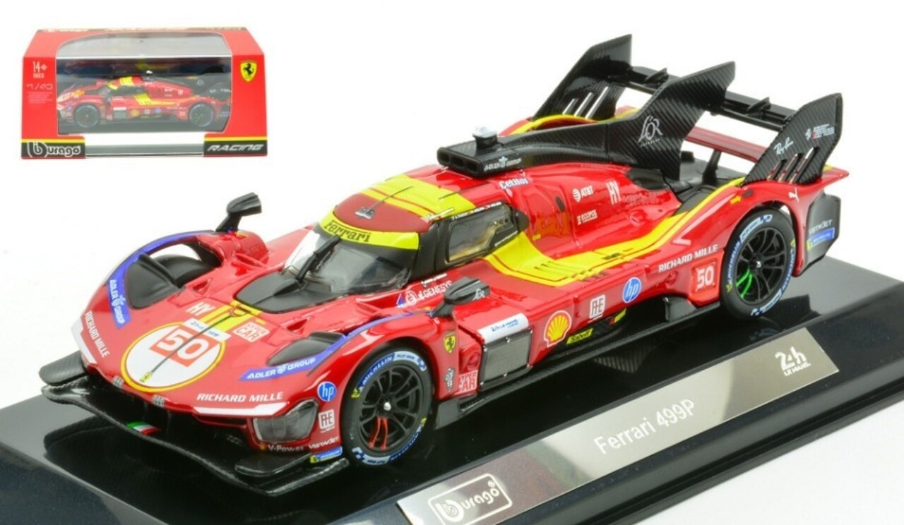 Ferrari Ferrari 499 #50 24H Le Mans 2025  - 1:43 - Bburago