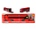 Iveco S-Way 570  Tractor 4x2 + Semi Racing Transporter 3 axle + Ferrari SF-24 #16 Leclerc - 1:43 - Bburago
