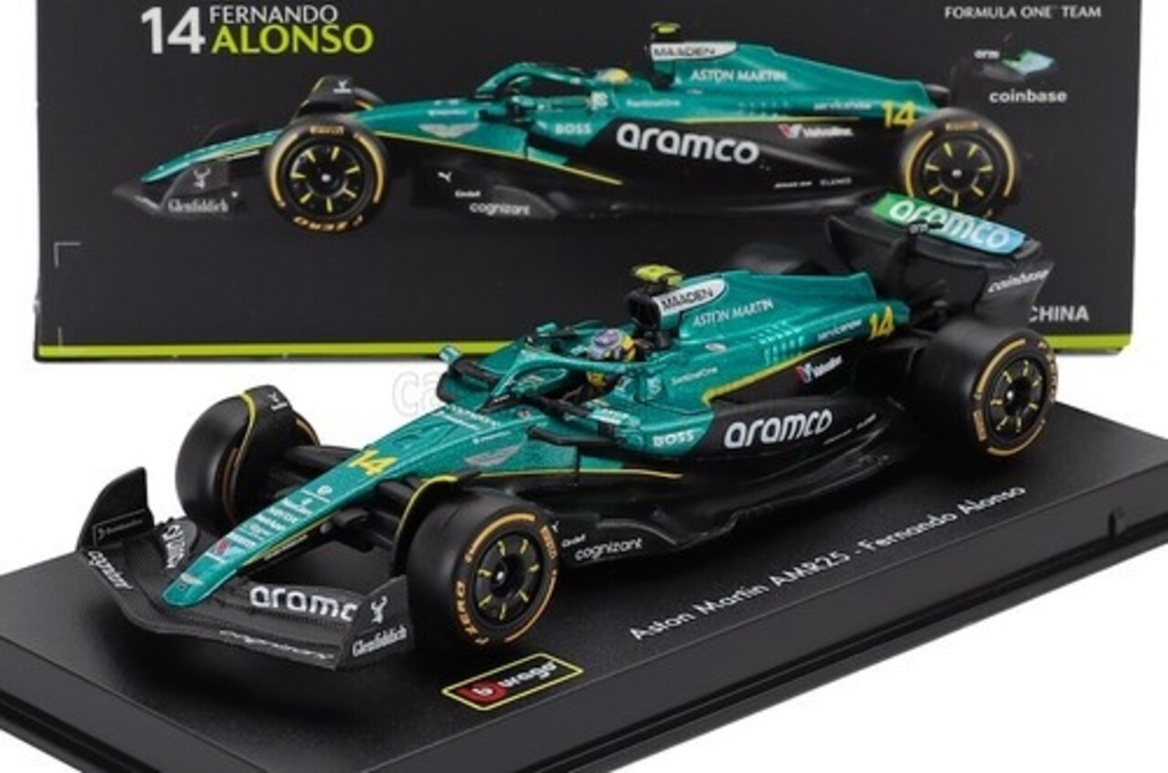 Formule 1 Aston Martin F1 AMR 25 #14 2025 (F.Alonso) - 1:43 - Bburago