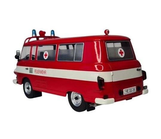 Barkas Barkas B 1000 Box Wagon 'Feuerwehr' - 1:18 - Modelcar Group