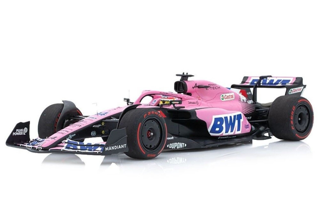 Formule 1 BWT Alpine F1 Team A522 #14 Fernando Alonso Bahrain GP 2022 - 1:18 - Minichamps