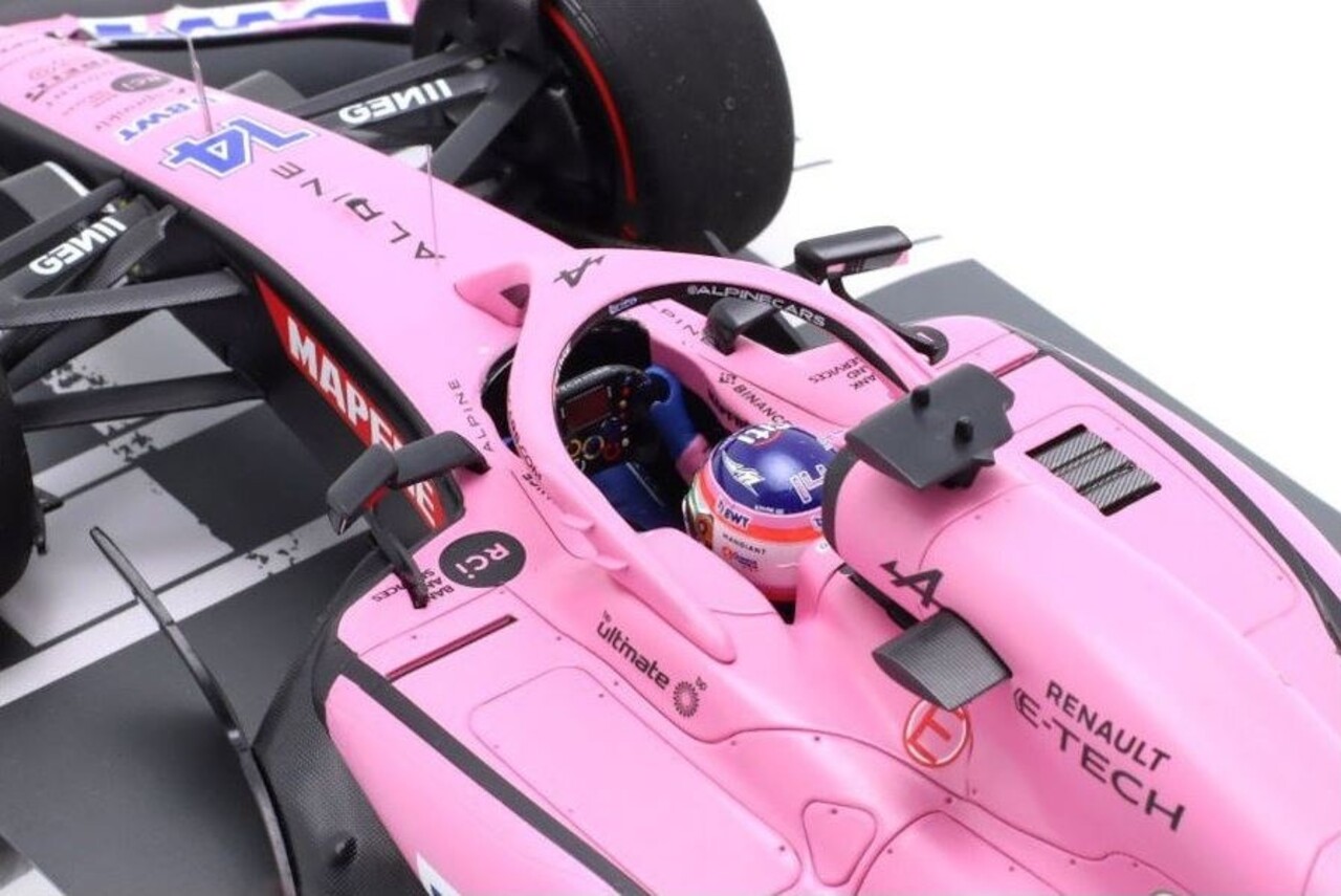 Formule 1 BWT Alpine F1 Team A522 #14 Fernando Alonso Bahrain GP 2022 - 1:18 - Minichamps