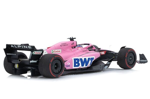 Formule 1 BWT Alpine F1 Team A522 #14 Fernando Alonso Bahrain GP 2022 - 1:18 - Minichamps