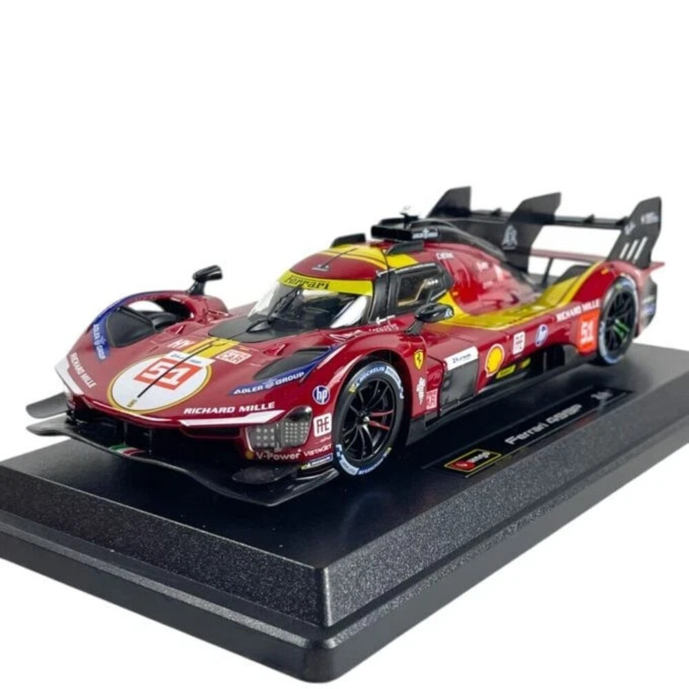 Ferrari Ferrari 499P 3.0L Turbo V6 #51 3rd 24H Le Mans 2025 - 1:24 - Bburago