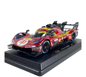Ferrari Ferrari 499P 3.0L Turbo V6 #51 3rd 24H Le Mans 2025 - 1:24 - Bburago