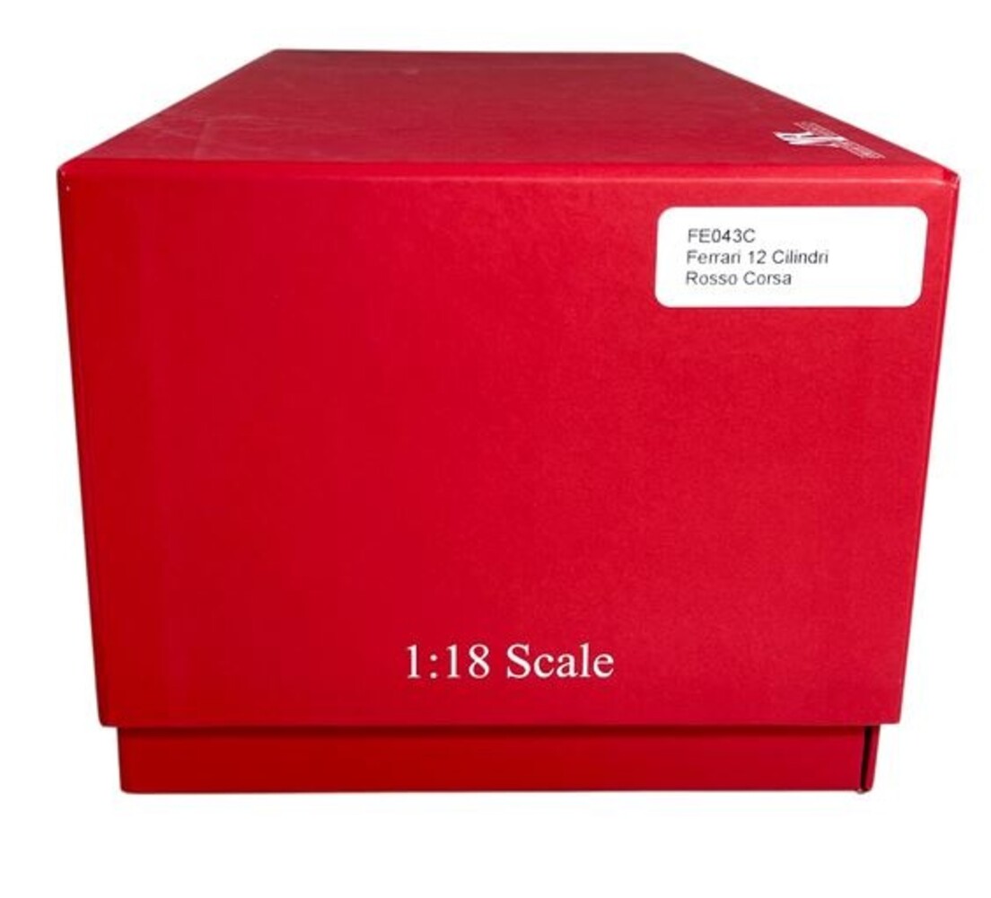 Ferrari Ferrari 12 Cilindri + Showcase  - 1:18 - MR Collection Models