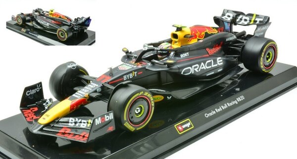 Formule 1 Red Bull F1 RB20 #11 Team Oracle Red Bull Racing Season 2024 (S.Perez) + Pilot + Showcase- 124 - Bburago