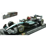 Formule 1 Mercedes GP F1 W15 AMG Petronas Moytorsport #44 Season 2024 (L.Hamilton) + Pilot + Showcase - 1:24 - Bburago