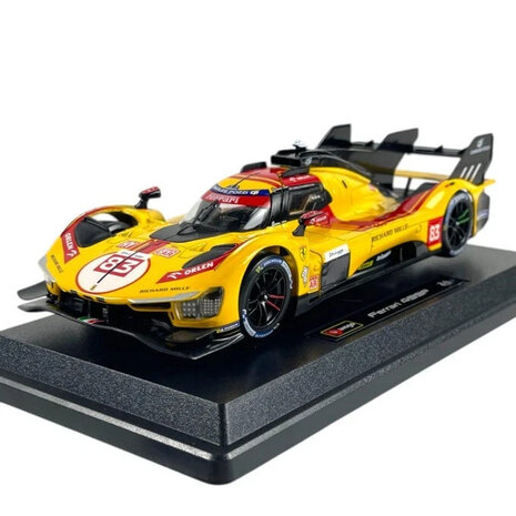 Ferrari Ferrari 499P 3.0L Turbo V6 #83  Winner  24H Le Mans 2025  - 1:24 - Bburago