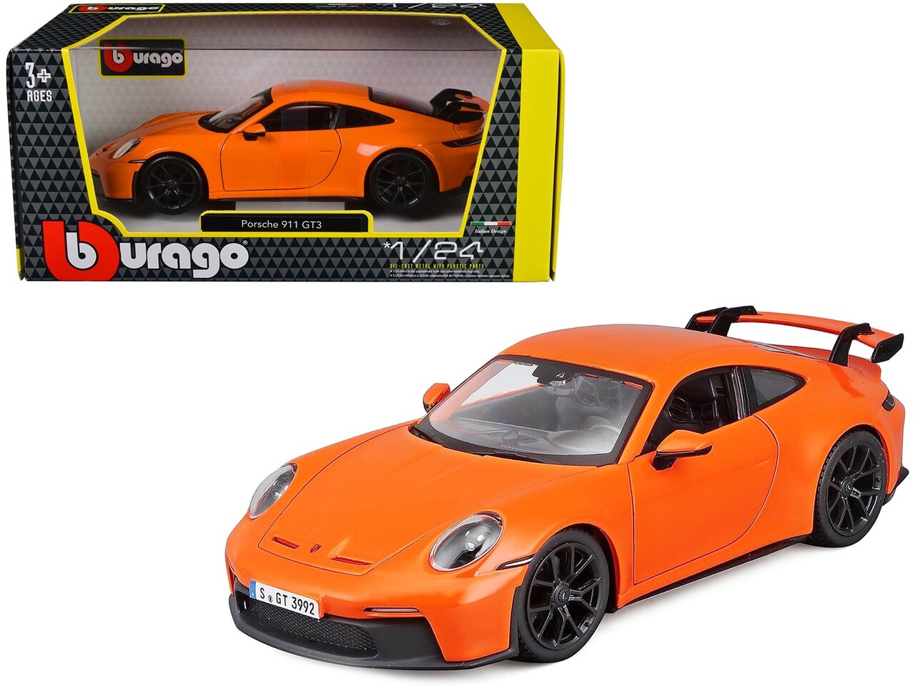Porsche Porsche 911/992 GT3 Coupe 2021 - 1:24 - Bburago