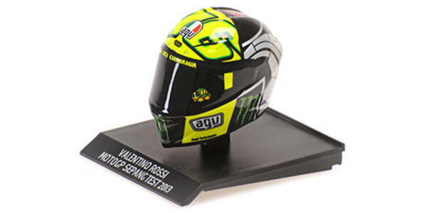 Helm  Helmet V. Rossi MotoGP Sepang Test 2013 - 1:10 - Minichamps