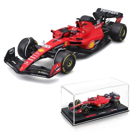 F1 Ferrari SF-23 F1 #16 2023 (C.Leclerc) + Showcase  - 1:24 - Bburago