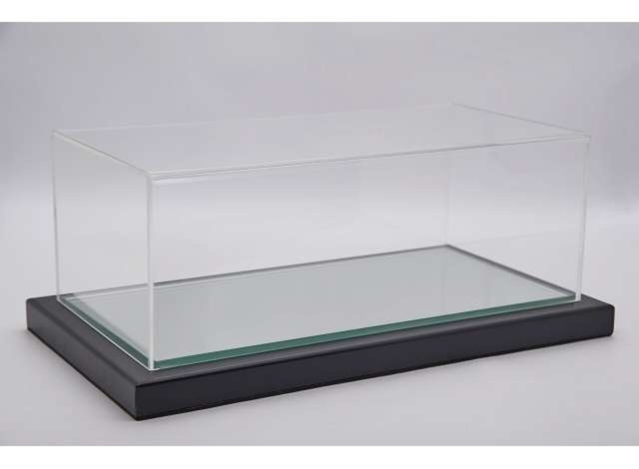Atlantic Acrylic Display Case Turin with Mirror Base with Black Metal Frame - 1:12 - Atlantic