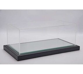 Atlantic Acrylic Display Case Turin + Mirror Base + Black Metal Frame - 1:12 - Atlantic