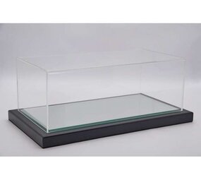 Atlantic Acrylic Display Case Turin with Mirror Base with Black Metal Frame - 1:12 - Atlantic Atlantic Acrylic Display Case Turin with Mirror Base with Black Metal Frame - 1:12 - Atlantic