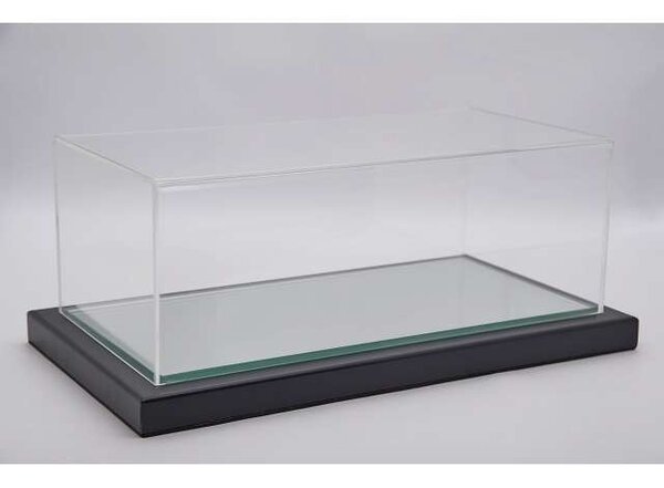 Atlantic Acrylic Display Case Turin with Mirror Base with Black Metal Frame - 1:12 - Atlantic