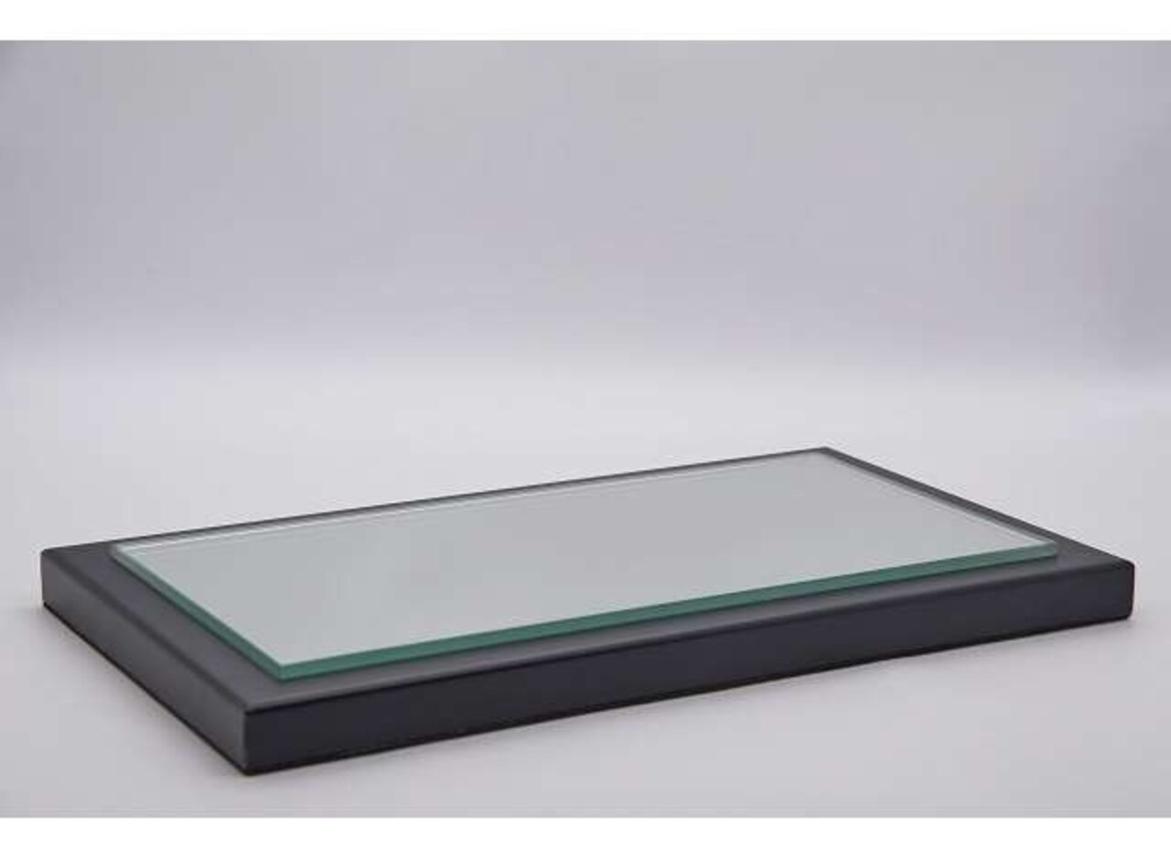 Atlantic Acrylic Display Case Turin with Mirror Base with Black Metal Frame - 1:12 - Atlantic